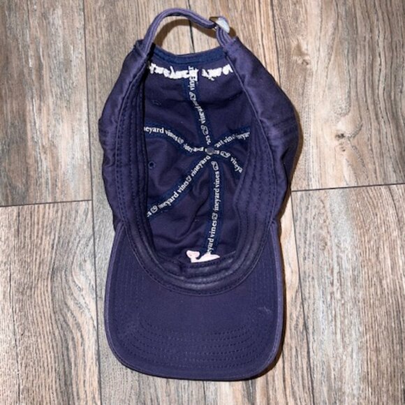 Vineyard Vines Whale Logo Baseball Hat in Navy-Unisex - Picture 3 of 3